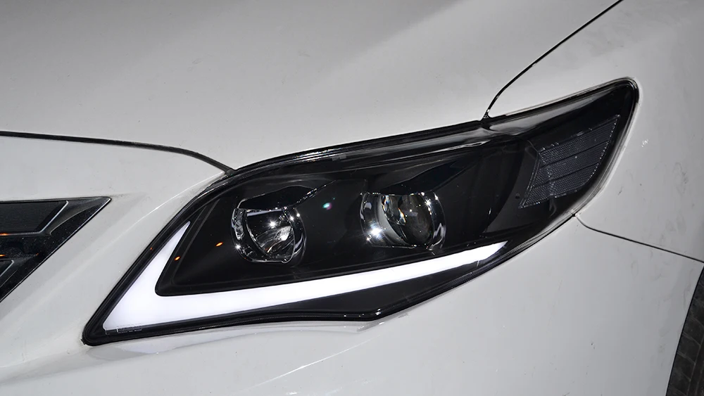 VLAND Led Daytime Running Light For Toyota Corolla 2011 2012 2013 Auto DRL Headlight Front Cover Fog Lamp Car Accessorie
