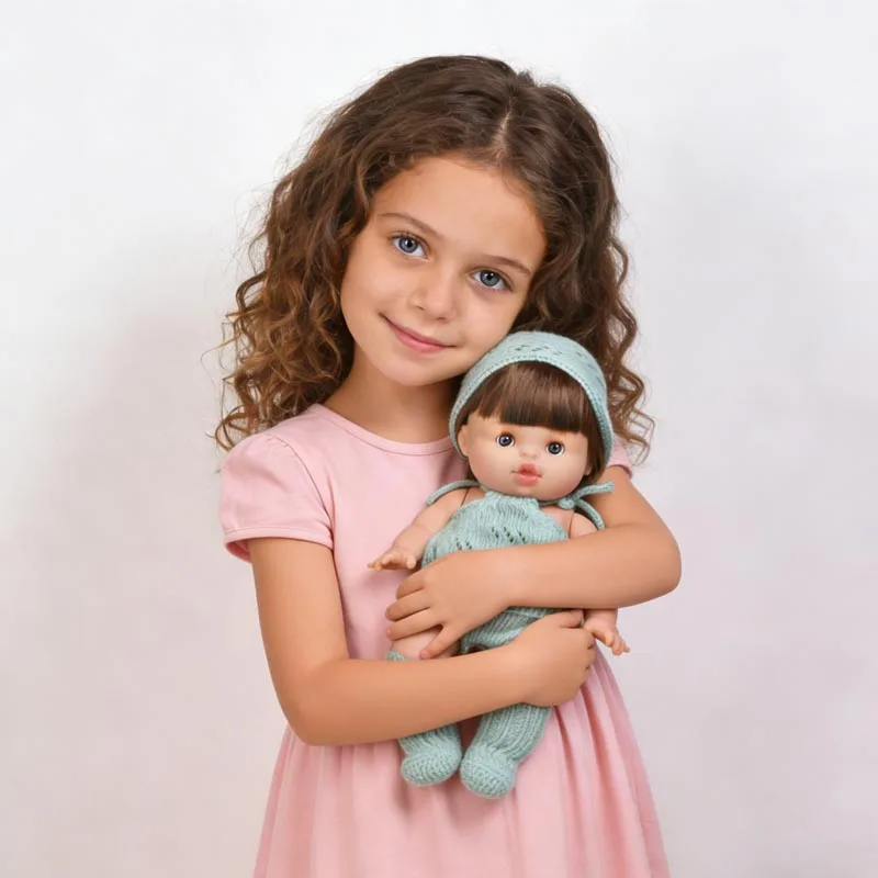 Bambola Reborn da 34 cm (13,39 pollici), Bambola in Vinile Neonata, Bambole Reborn Realistiche, Bambola in Vinile Morbido, Regalo per Principesse