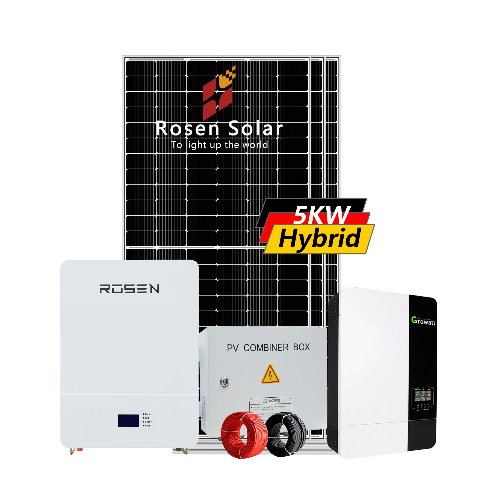 Rosen Panel Solar 10KW  20KW 3 - огляд і ціна Solar Panel System 10Kw