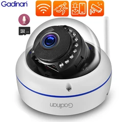 Gadinan Mini Wireless Security Outdoor Waterproof 1080P IP Camera with SD Card Slot 5MP 3MP WiFi Camera Video Surveillance iCSee