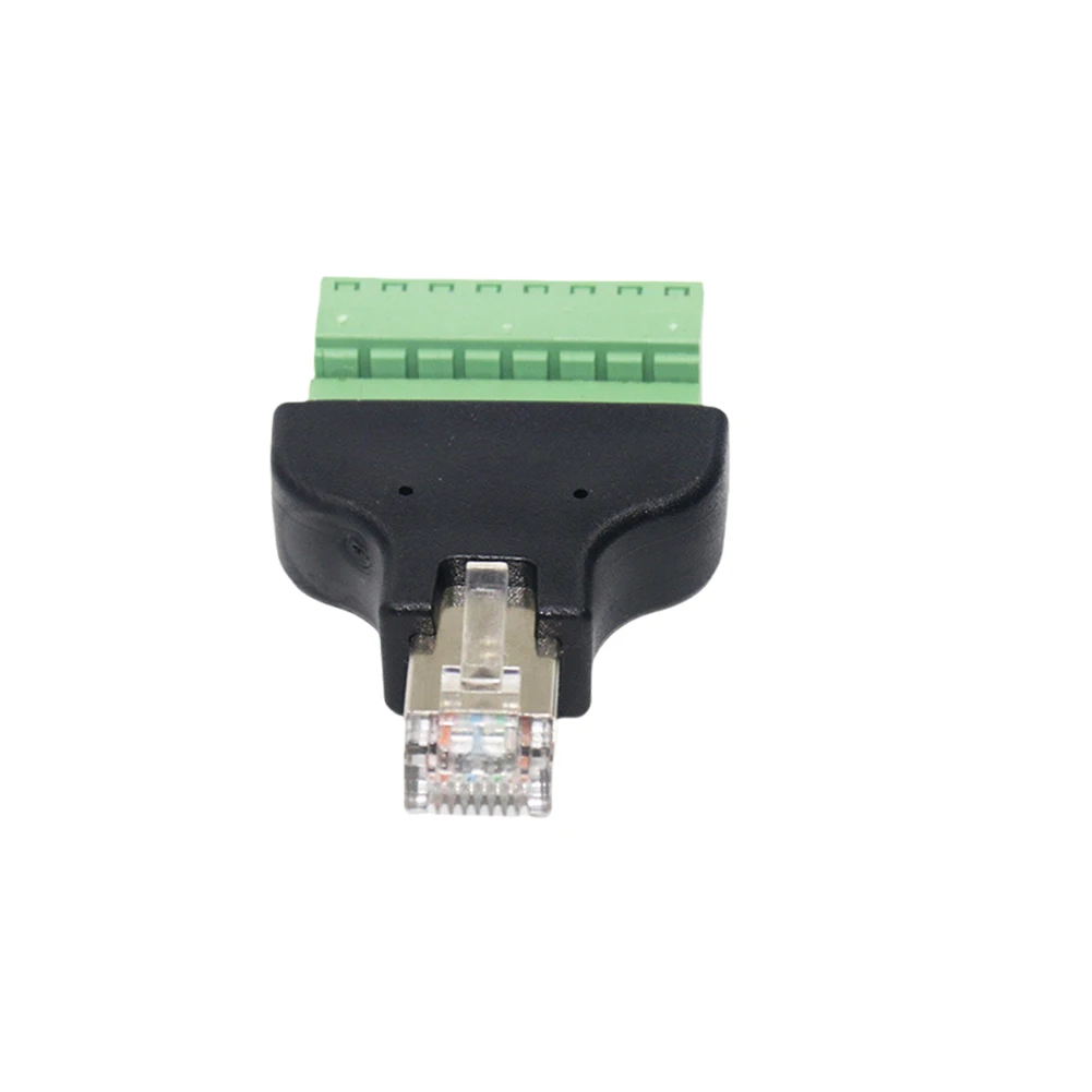 لتوصيلات الفيديو RJ45 8-Pin موصل إعداد الشبكات اتصالات استكشاف الأخطاء موصل تطبيق الشبكات