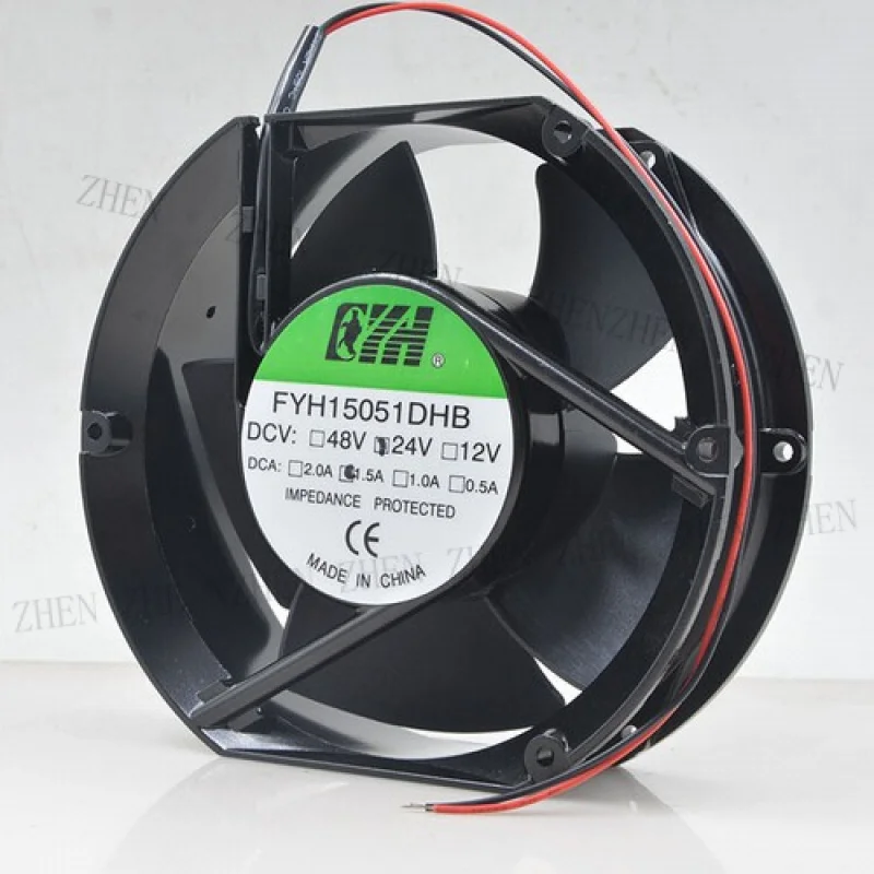 Y 1pcs  FOR  FYS FYH15050DHB 15CM 24v 1.5A 17251 Automotive Air Conditioning Fan