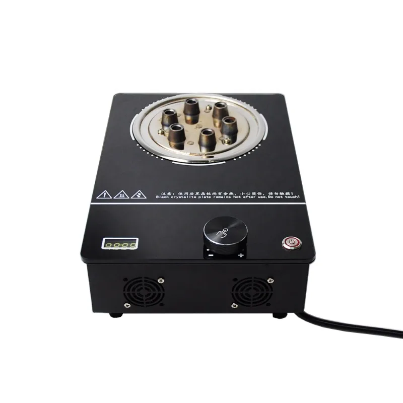 1000W mini plasma electric flame stove plug and play gas-free portable stove can be connected to a power bank, suitable for outd