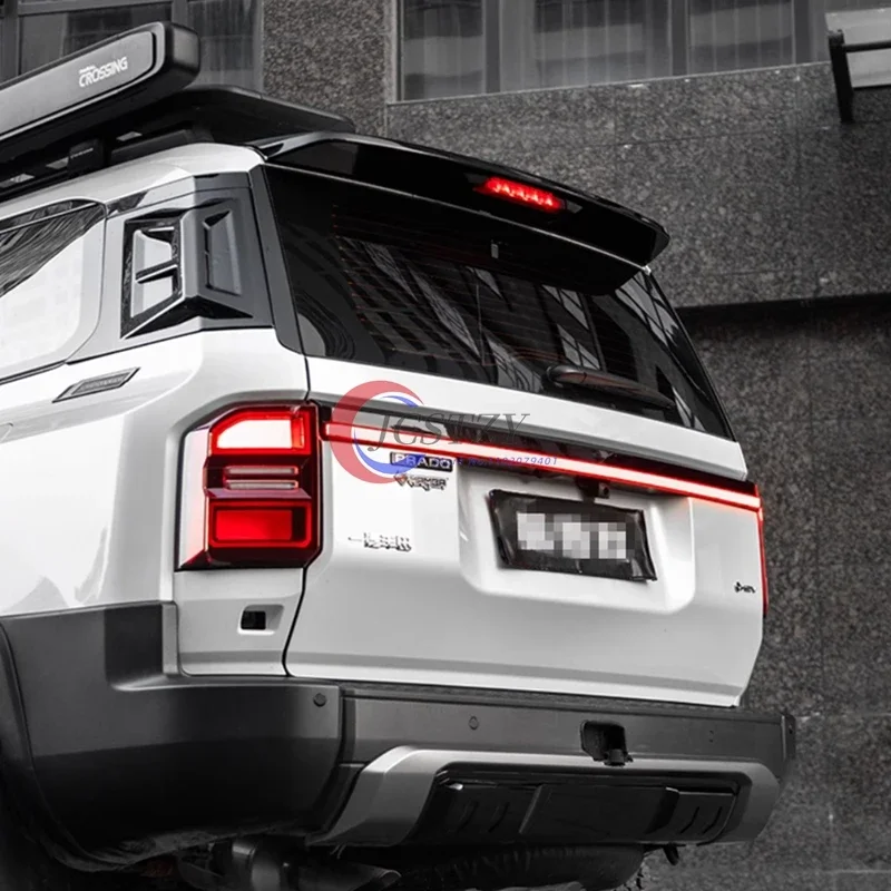 for Toyota Land Cruiser Prado J250 LC250 2024+ ABS Rear Original Car Replacement Enlarged Sports Spoiler Top Wing Enhanced Aero