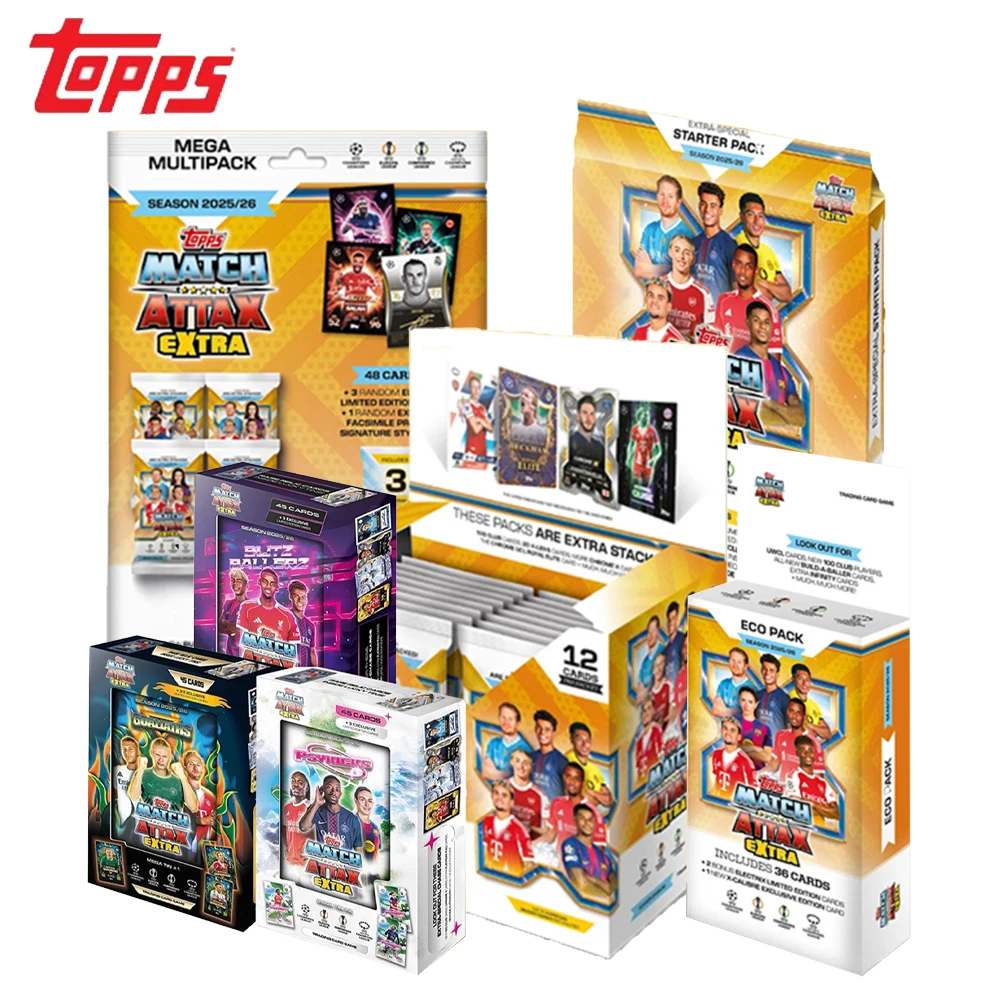 2025-26トップス-マッチアタックス-エクストラコレクションカード-ウルトラレア-リミテッドエディション-uefaチャンピオンズリーグ-トレーディングカード-コレクター向けギフト