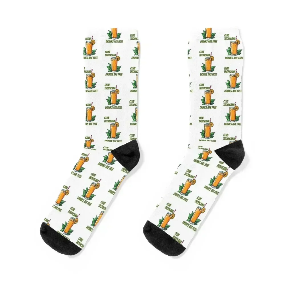 

Tropicana Socks funny gifts christmas gift custom sports Men Socks Women's