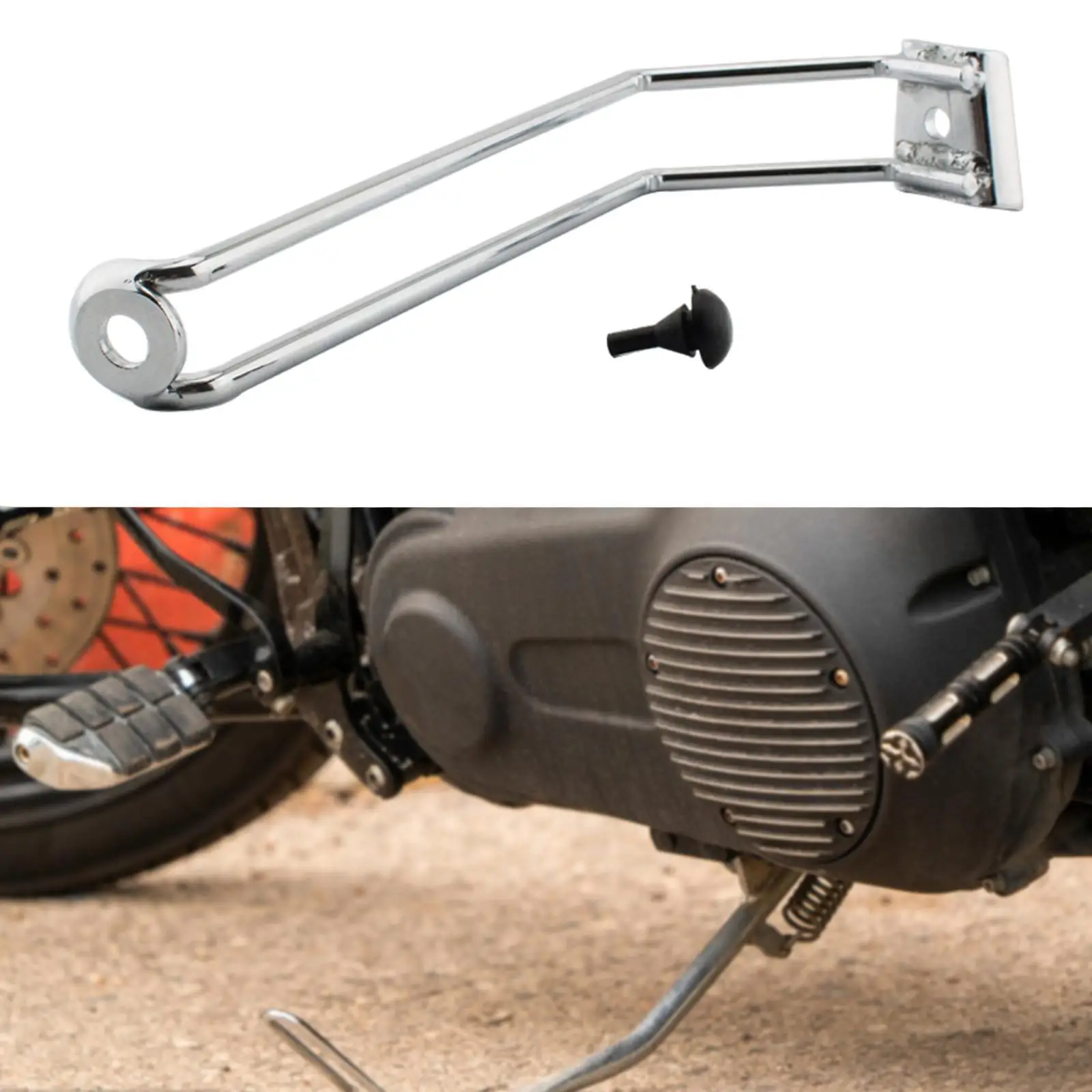 

Motorcycle Kickstand Extension 50055-90 Convenient Practical