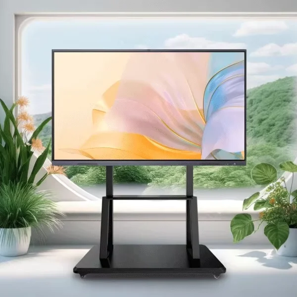 55 Inch Smart Interactive Board 20-Point Touch Screen 4K Resolution Android OS Conference Meeting School Use