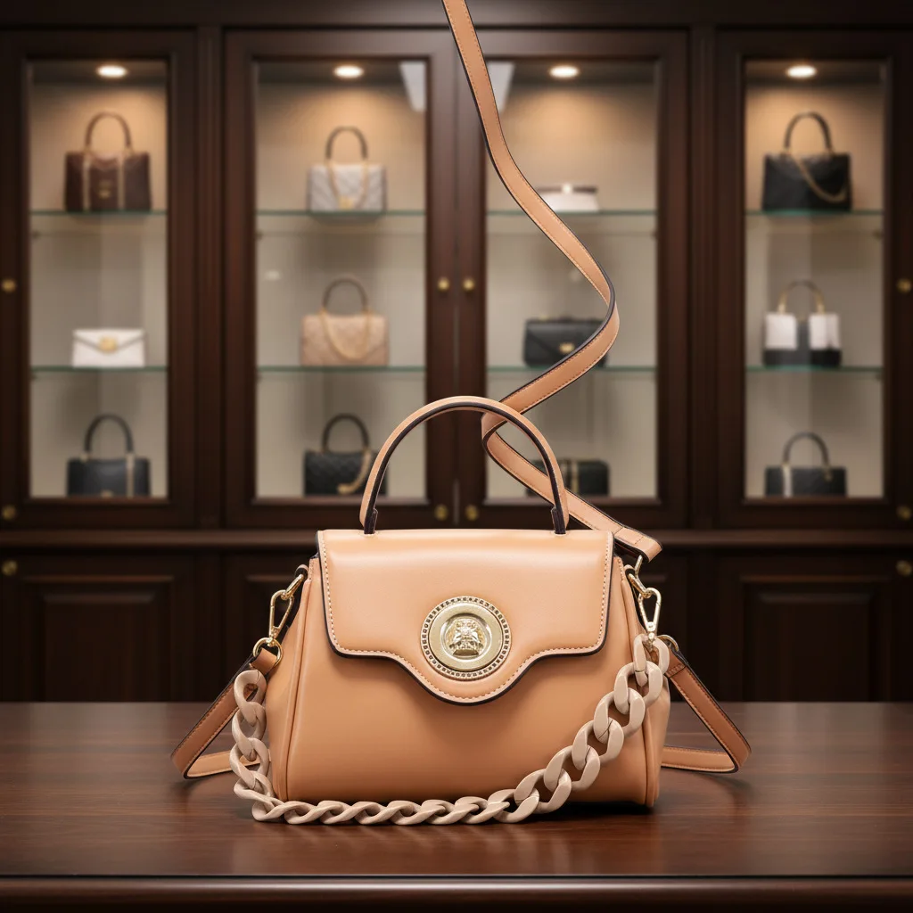 

Minimalist Chic Leather Diaper Bag Women's Large Capacity Designer Tote Luxury Vintage Elegant Commuter Shoulder Bag