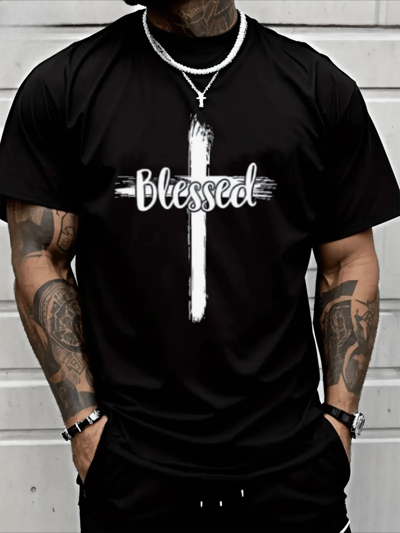 

Jesus Graphic Tees T-Shirts For Men Pure Cotton T Shirt graphic Unisex cotton Vintage round neck Hip Hop Men Women Short Sleeve