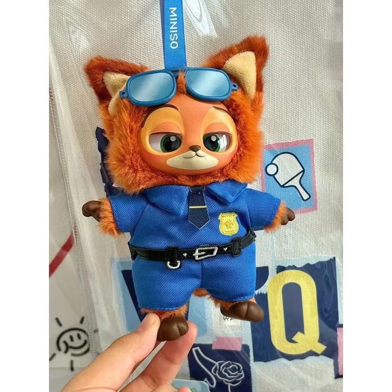 

Zootopia Blind Box Mystery Figure, коллекционная виниловая кукла Nick & Judy, милый кулон на рюкзак, аниме-игрушка-сюрприз в подарок для детей