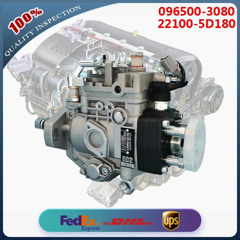 

Fuel Injection Pump 096500-3080 22100-5D180 VE4/10E2300RND308 for Toyota Hilux 4 Runner 5L-E 3.0L Diesel Engine