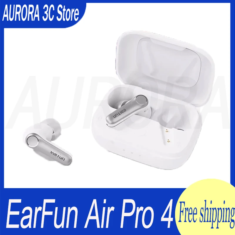 

EarFun Air Pro 4 Wireless Earphone Active Noise Reduction HI-FI Bluetooth 5.4 Earphone E-sports IPX5 Earbud Custom Gamer Gift