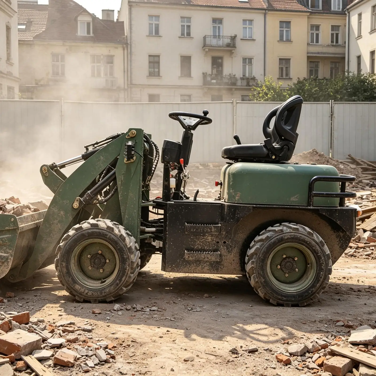 Grace 0.8Ton Compact Mini Wheel Loader Hot Sale Free Shipping, Mini Loader for Yard Waste Handling and Garden Work