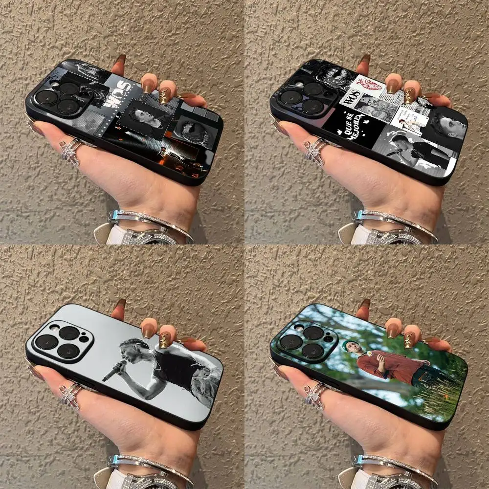 

Singer W-Wos Valentin Oliva Phone Case For iPhone 16,15,14,13,12,11,Pro,XS,Max,XR,Plus,E,SE4,Mini Black Soft Cover