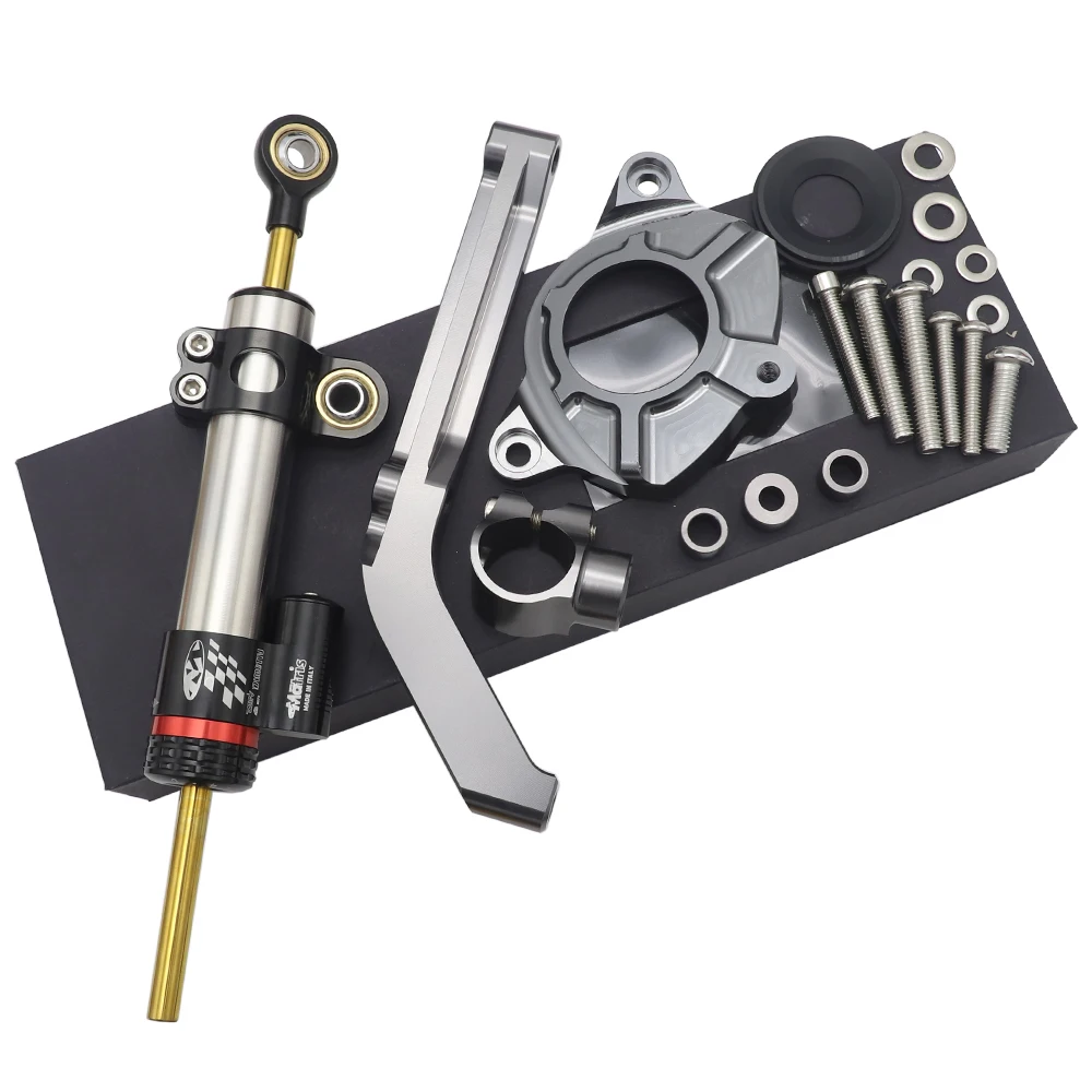 Регулируемый демпфер для мотоцикла, алюминиевый рулевой стабилизатор, кронштейн, комплект крепления для KAWASAKI Z1000 Z 1000 2014-2019, аксессуары для мотоциклов