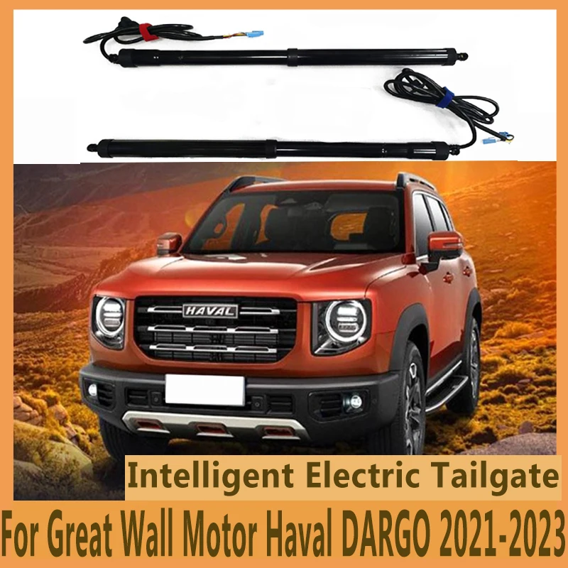 Porta traseira elétrica modificada com elevação automática, motor para tronco, montagem de carros, motor da grande muralha, Haval DARGO, 2021-2023