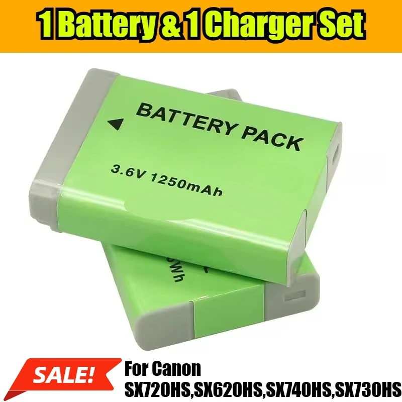 3.6V 1250Mah NB-13L… - image