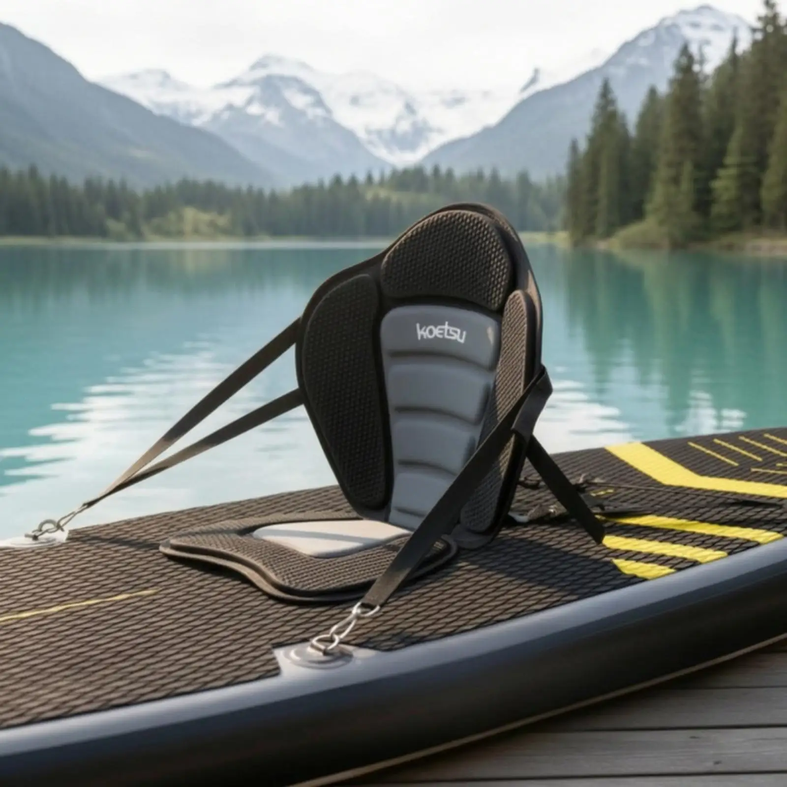 Paddle Board Seat with Back Support Contoured Paddle Board Seat All-Day Comfort