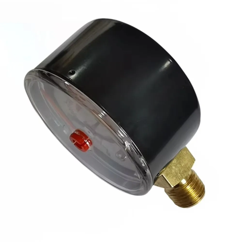 M10*1 Pressure Gauge Bottom Mount Dual Scale Pressure Meter Mechanical Display Brass Connector Mechanical Manometer