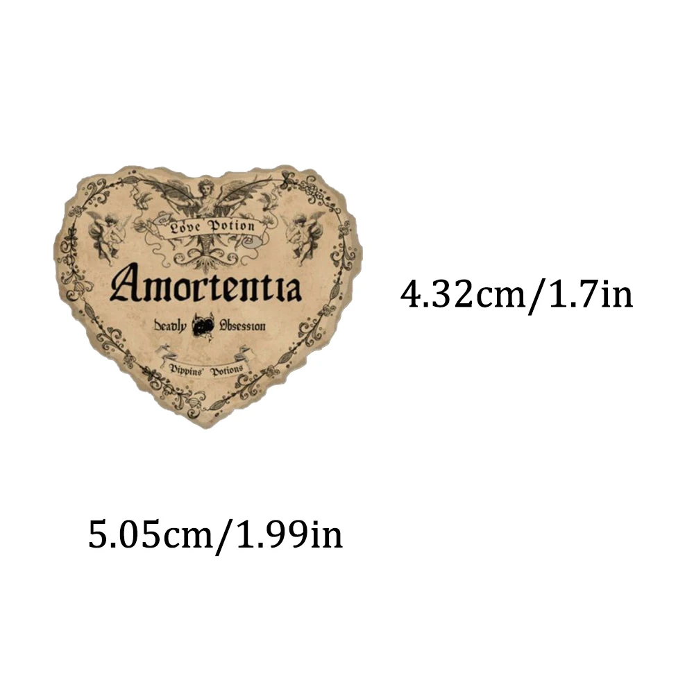 50PCS Art Retro Label Stickers Grocery Store Creative Art Decoration Scrapbook Phone Case Water Cup Gift Sticker