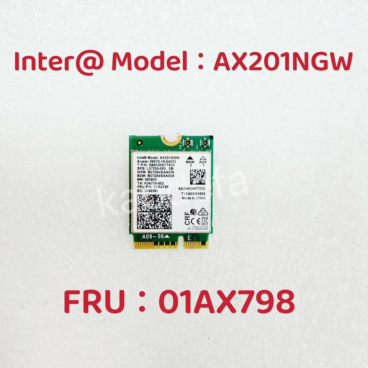 For Nt AX201NGW Wif… - image