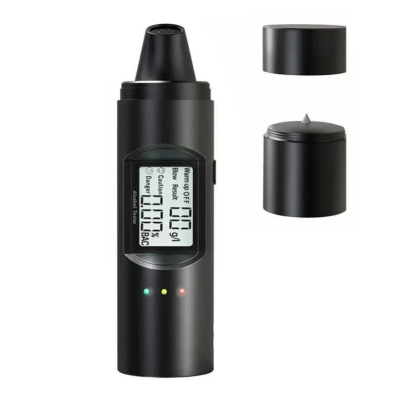 

Mini Tester Professional Digital Breath Breathalyzer With LCD Display Imetro Breathometer Portable Meter