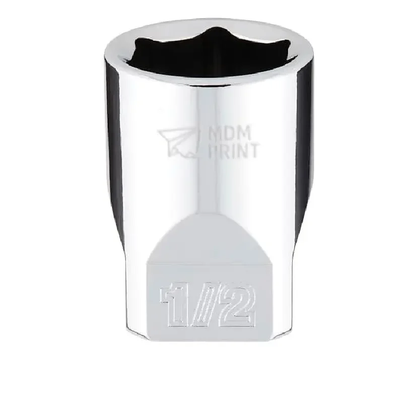 

1/4 in. Drive 1/2 in. SAE 6-Point Socket with FOUR FLAT Sides