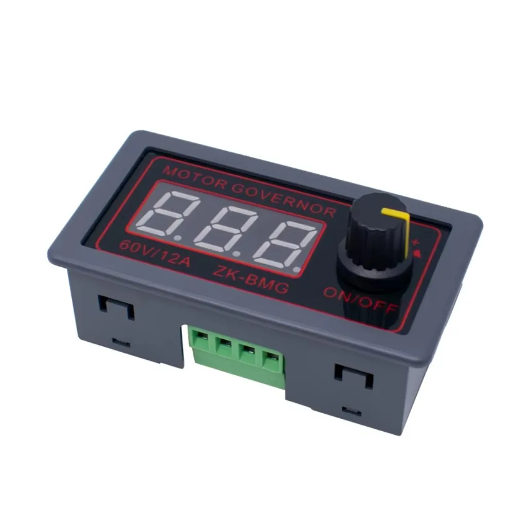 ZK-BMG DC5-30V/9-60V PWM DC Motor Governor Adjustable Speed Encor Digital Display Duty Cycle Maximum