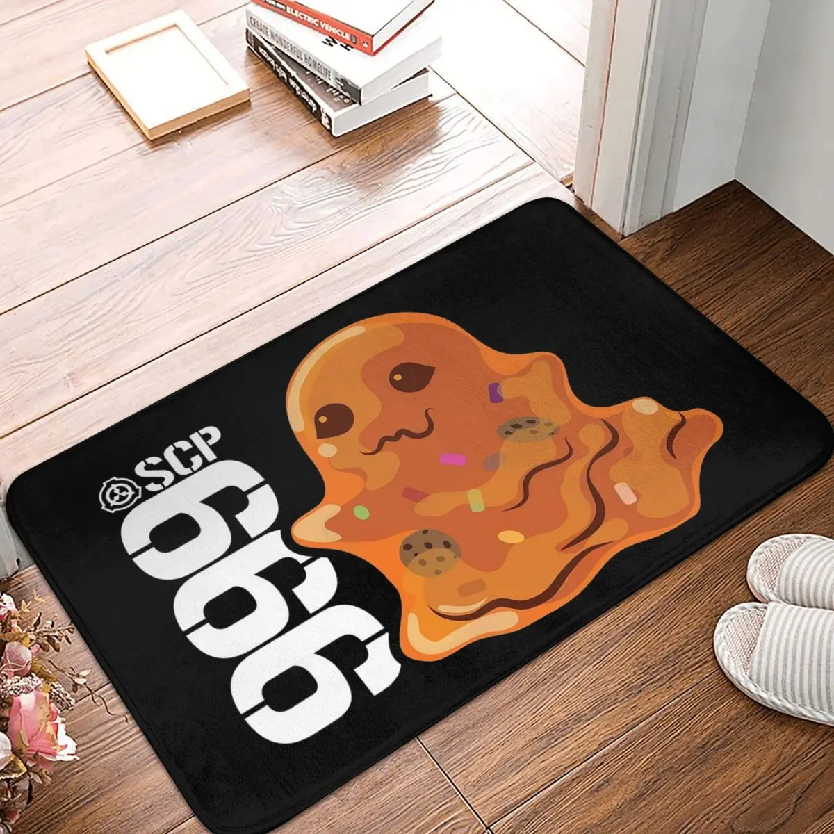 SCP-999 Tickle Monster SCP Foundation Non-slip Doormat Floor Mat Carpet Rug for Kitchen Entrance Home Balcony Footpad Mats