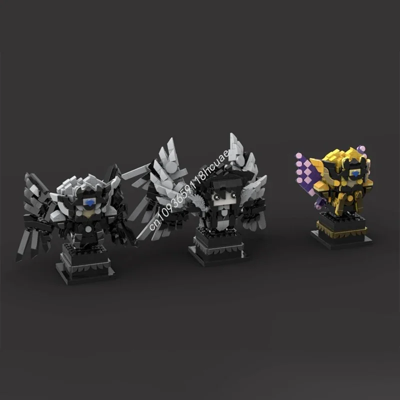 

1726pcs MOC Saint Seiyass Elysion Bundle Brickheadz Building Blocks Christmas Gift Physical coordination training toys Christmas