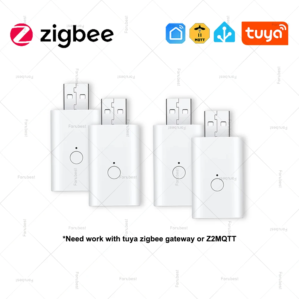Forubest Smart Tuya Zigbee 3,0 Drahtlose Signal Repeater USB Signal Verstärker Kann Mit ZigBee Gateway Hub Smart Leben APP Zigbee2MQTT 4