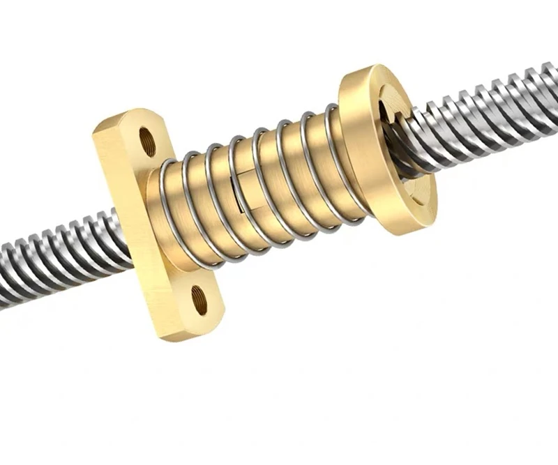 T8 Anti-Spiel-Leitspindel Messing/POM Federmutter Eliminierung Spaltleitung 2 mm/4 mm/8 mm für CNC 3D-Druckerteile Ender 3 CR10/Tornado – Detail 15