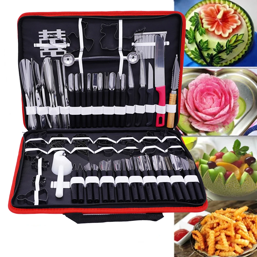 Chef Kitchen Food Carving Knife Starter Set Fruit Carving Knife Tools Professional Carving Knife Full Set Of Special