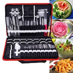 Chef Kitchen Food Carving Knife Starter Set Fruit Carving Knife Tools Professional Carving Knife Full Set Of Special