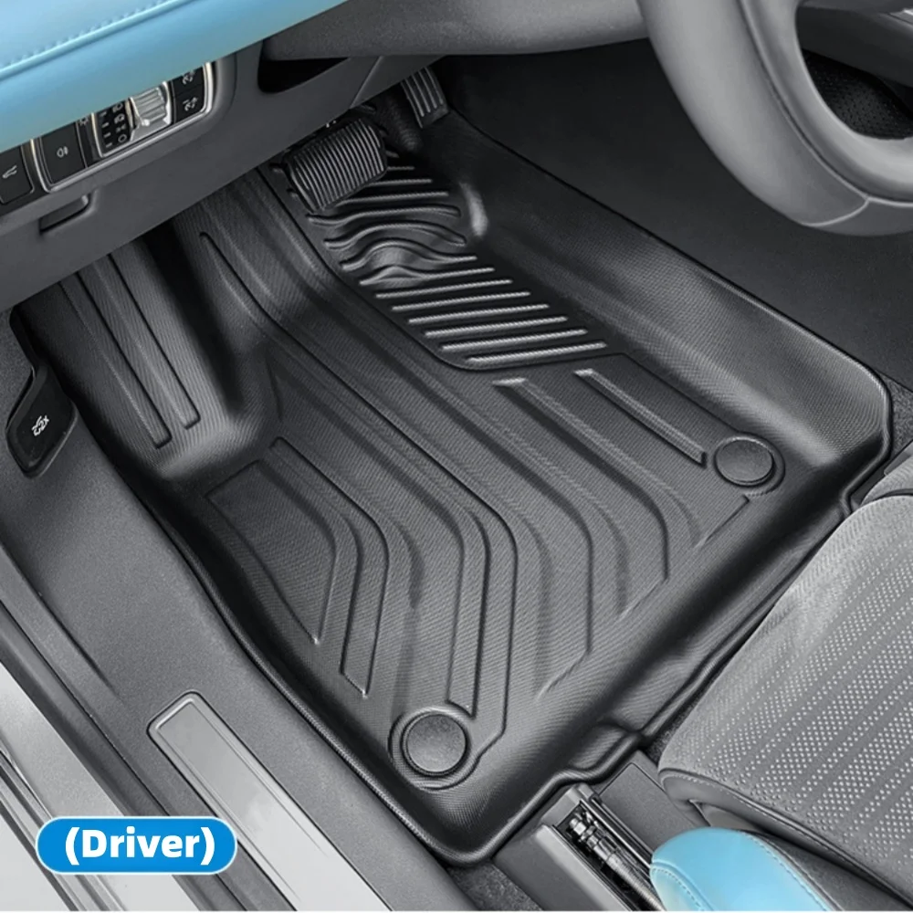 For LADA Niva Legend （fuel） TPE Floor Mats All Weather Protection Cargo Liner Waterproof Trunk Mat Backrest Pad