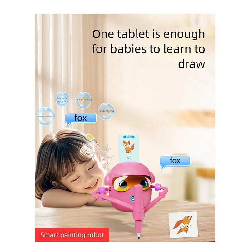 Educational Drawing Robot For Kids Interactive Learning For Early Childhood Enlightenment