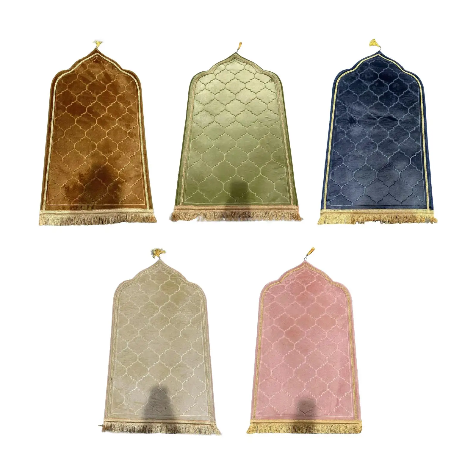 Prayer Carpet Mat Thick Home Floor Carpet Worship Kneel Islamic Prayer Rug
