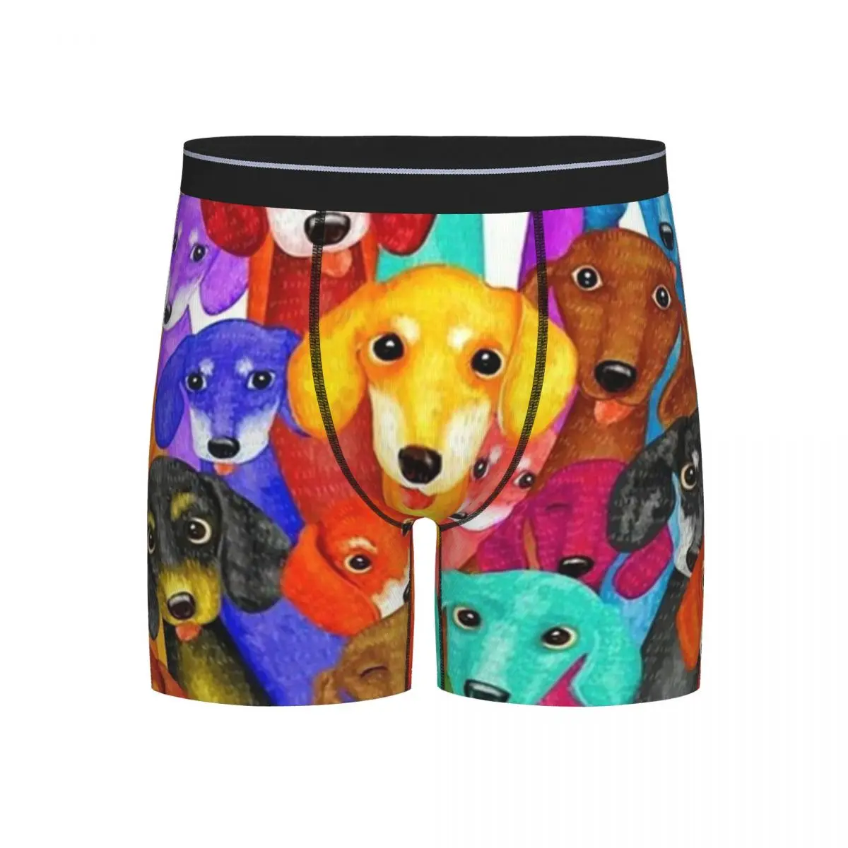 

Long Boxer Underpants Shorts Dachshund Dog Panties Men Soft Underwear for Homme Man Boyfriend Gifts