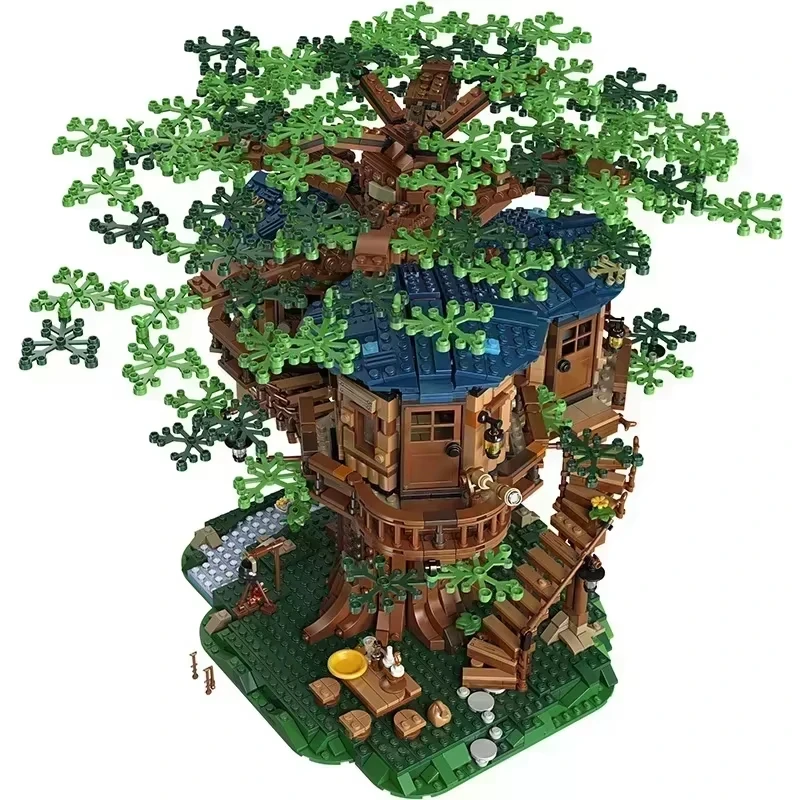 3036pcs House Tree Ideas MOC 33111 Model Building blocks bricks Compatible 21318 toys for boys kids gifts