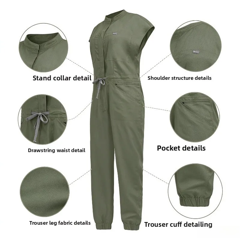 combinaison-sans-manches-pour-femmes-taille-ajustable-par-cordon-plusieurs-poches-style-decontracte-fermeture-eclair-sur-le-devant-tenue-pour-tous-les-jours