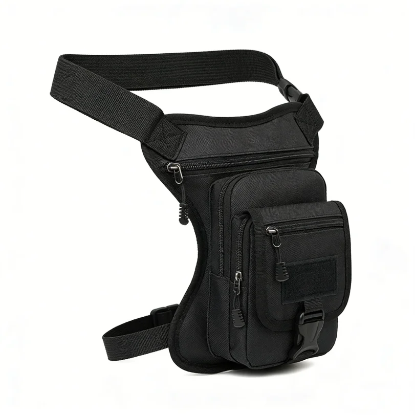 Motorcycle Drop Leg Bag Outdoor Multifunctional Hip Belt Waterproof Waist Bags Travel Cycling Hiking Portable Shoulder Body Bag