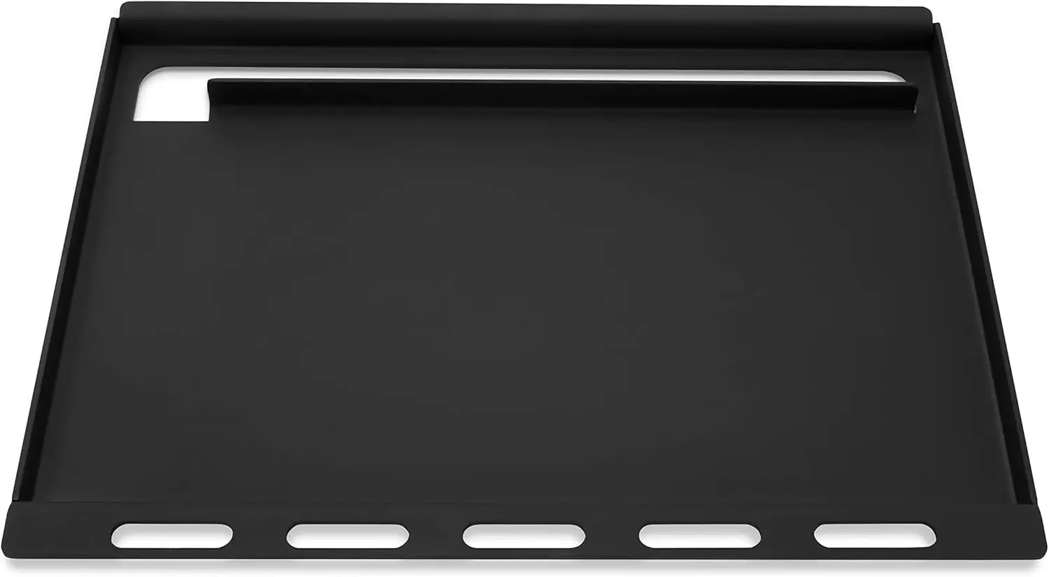 Full Size Rectangular Griddle, Spirit 300 Series, Carbon Steel, Black