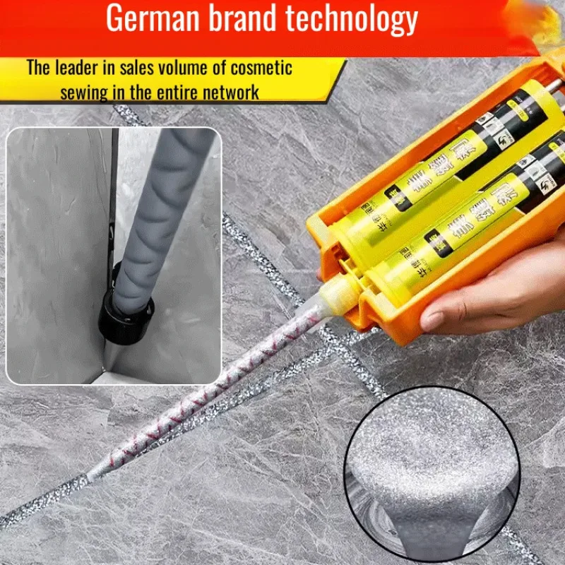 Tile Sealing Agent Sealant Ceramic Tile Floor Tile Special Waterproof and Mildew Resistant Double Group Caulk Ceramic Tile Glue