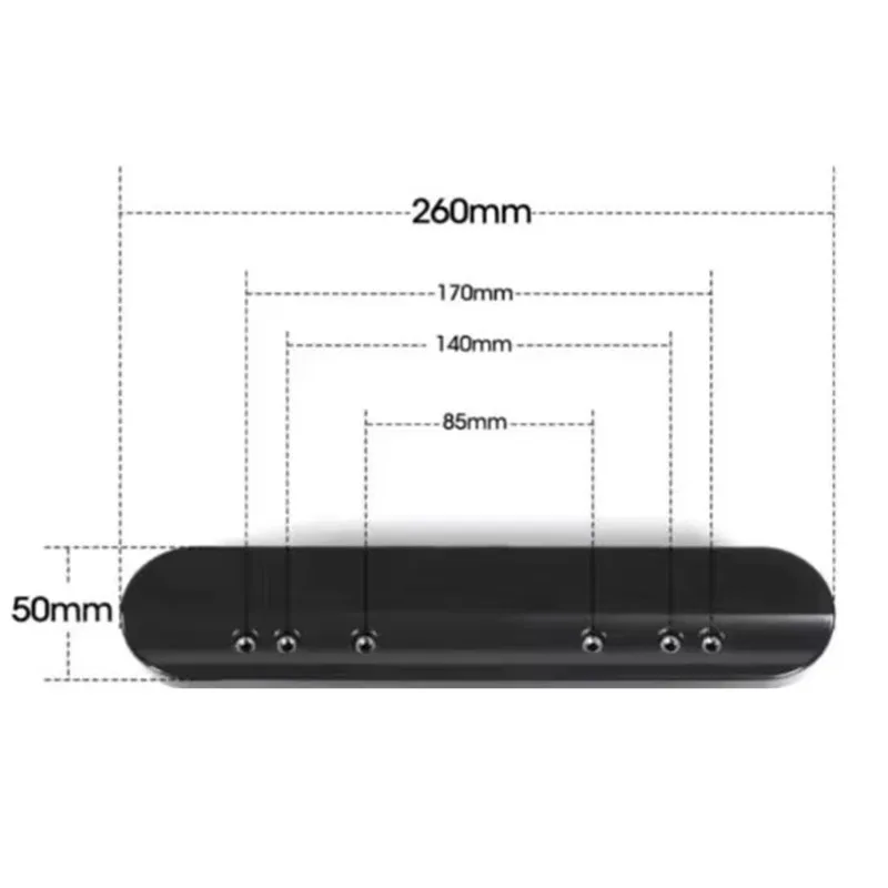 Wheelchair Armrest Accessories Compatible with Leather Six‑Hole Armrests With Original Screws