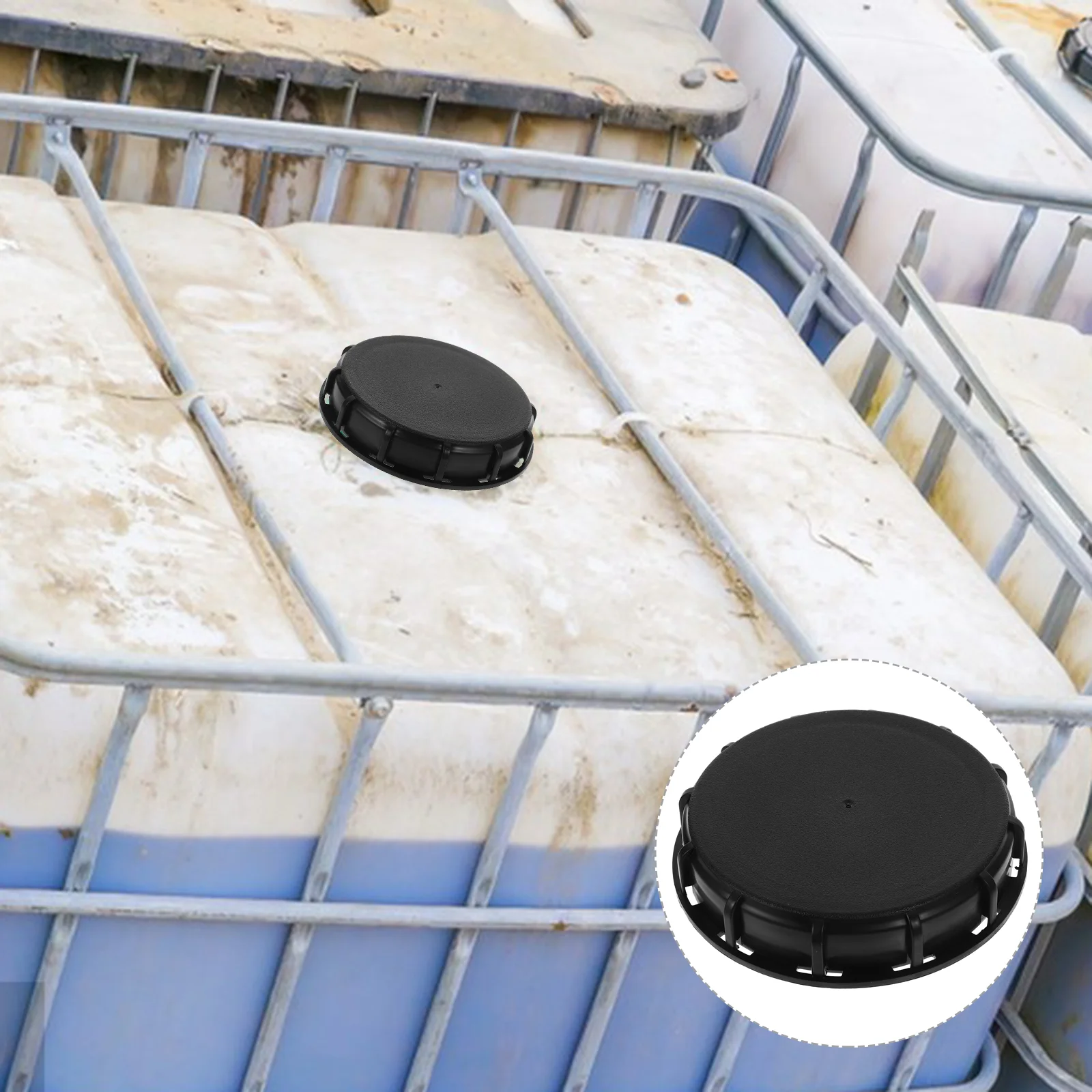 Water Bucket Seal Caps Plastic Covers Can Lids Sealing Storage Barrel Ibc Tank Small