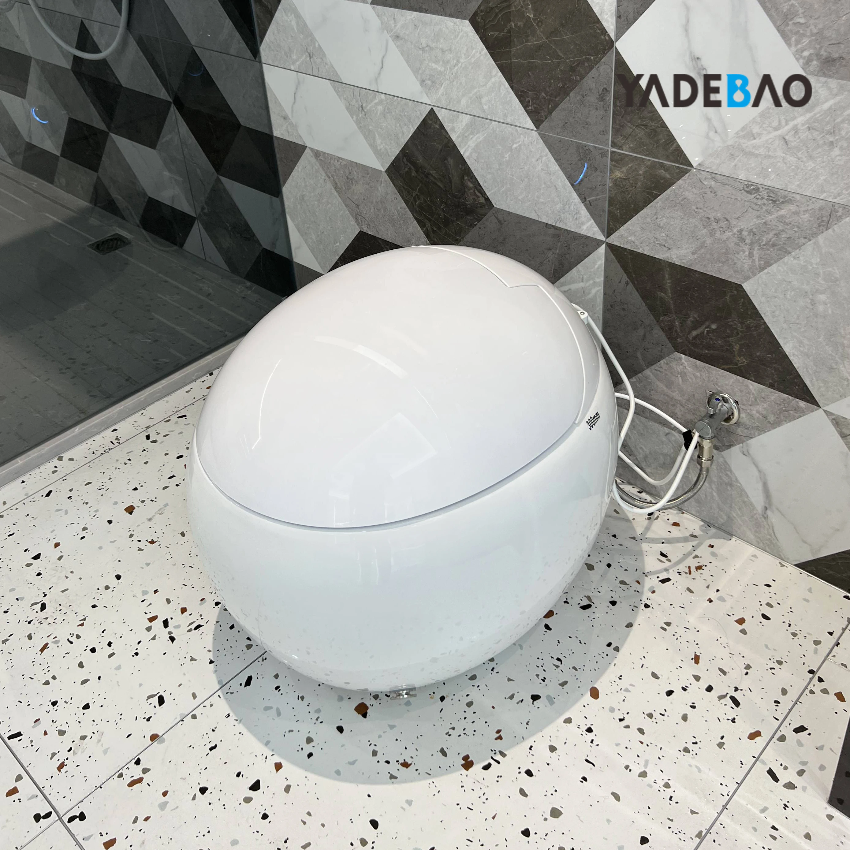 Fashion Toilet & accessories Color Automatic Egg WC Commode Intelligent Toilet Bowl Ceramic Bathroom Smart Toilet