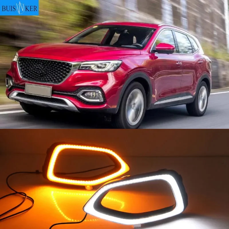 

Car bumper headlight for MG HS daytime light 2018~2020y DRL car accessories LED headlamp for MG HS fog light