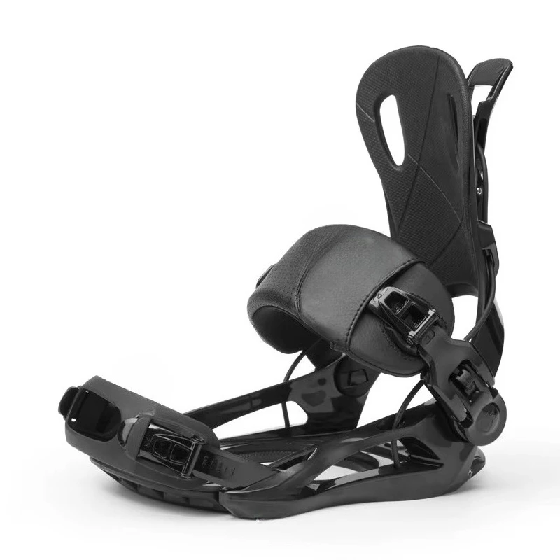 All-Mountain Snowboard Bindings Quick Entry Adjustable Flat Base Fixer for Snowboard and Ski Riding