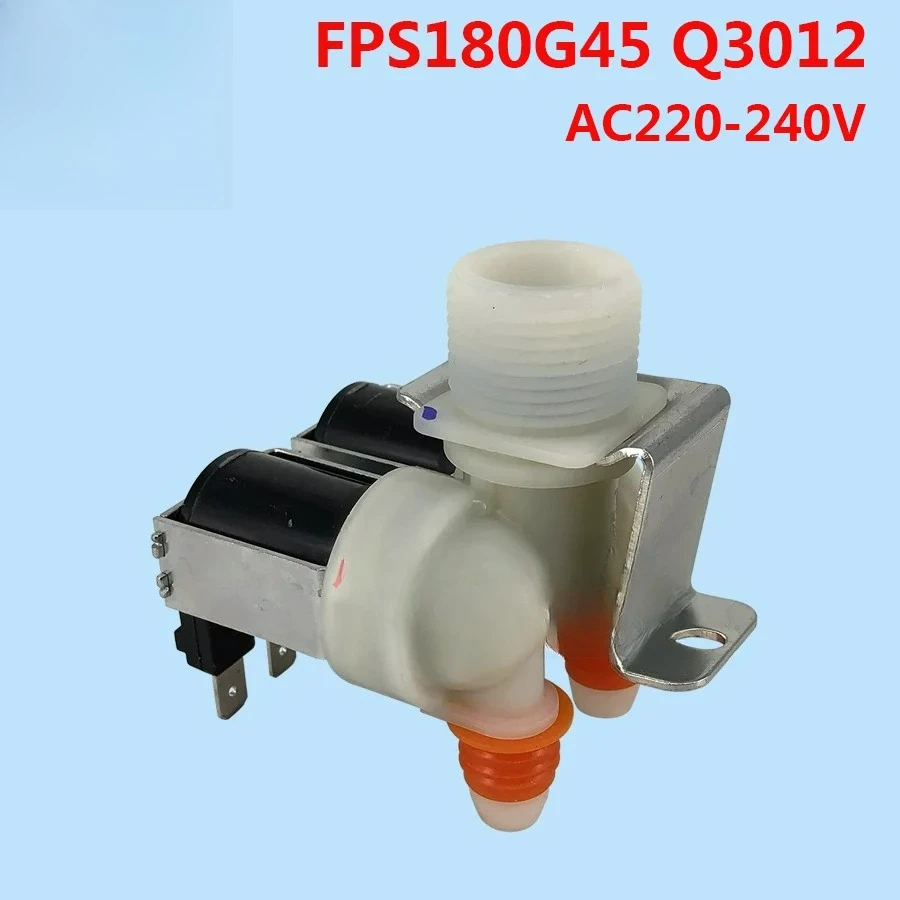 Applicable to Sharp washing machine water inlet valve FPS180G45 AC220V double head water inlet solenoid valve accessories